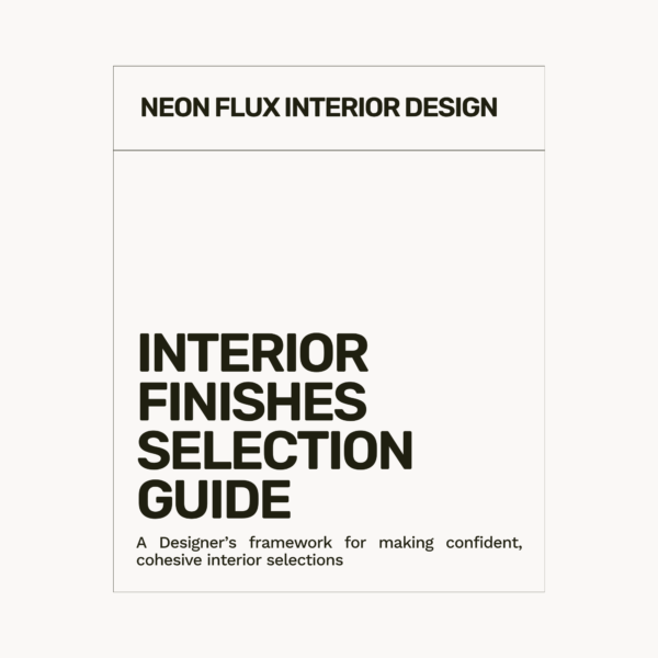 Interior finishes selection guide 02 INTERIOR FINISHES SELECTION GUIDE