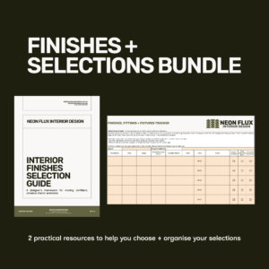FINISHES + SELECTIONS BUNDLE